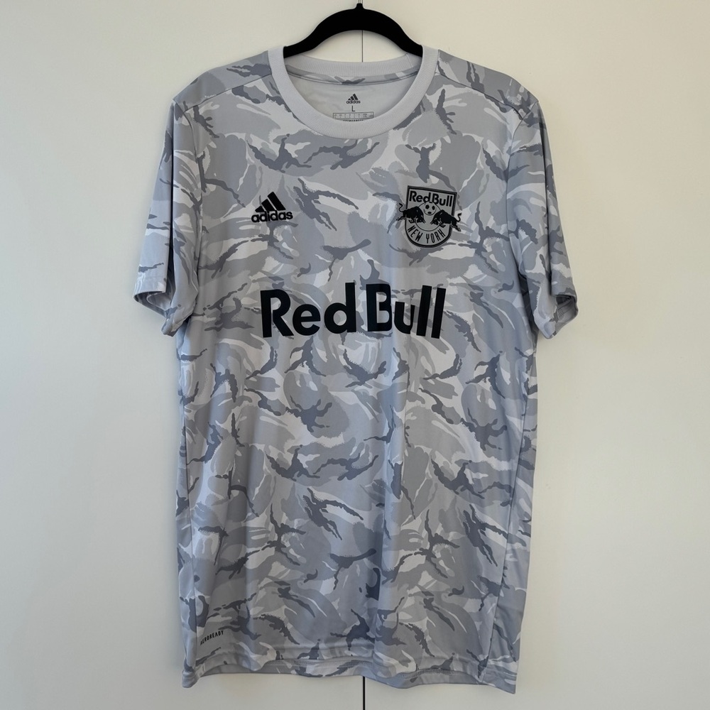 Adidas MLS New York Red Bulls Camo Practice Jersey